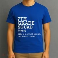 7th Seventh Grade Squad Student Teacher Back To School Gift T-Shirt thumb 3