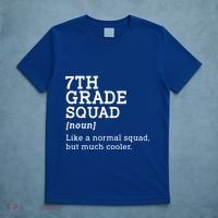 7th Seventh Grade Squad Student Teacher Back To School Gift T-Shirt thumb 5