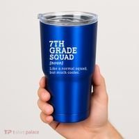 7th Seventh Grade Squad Student Teacher Back To School Gift Tumbler thumb 2