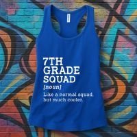 7th Seventh Grade Squad Student Teacher Back To School Gift Women's Tank Top thumb 3