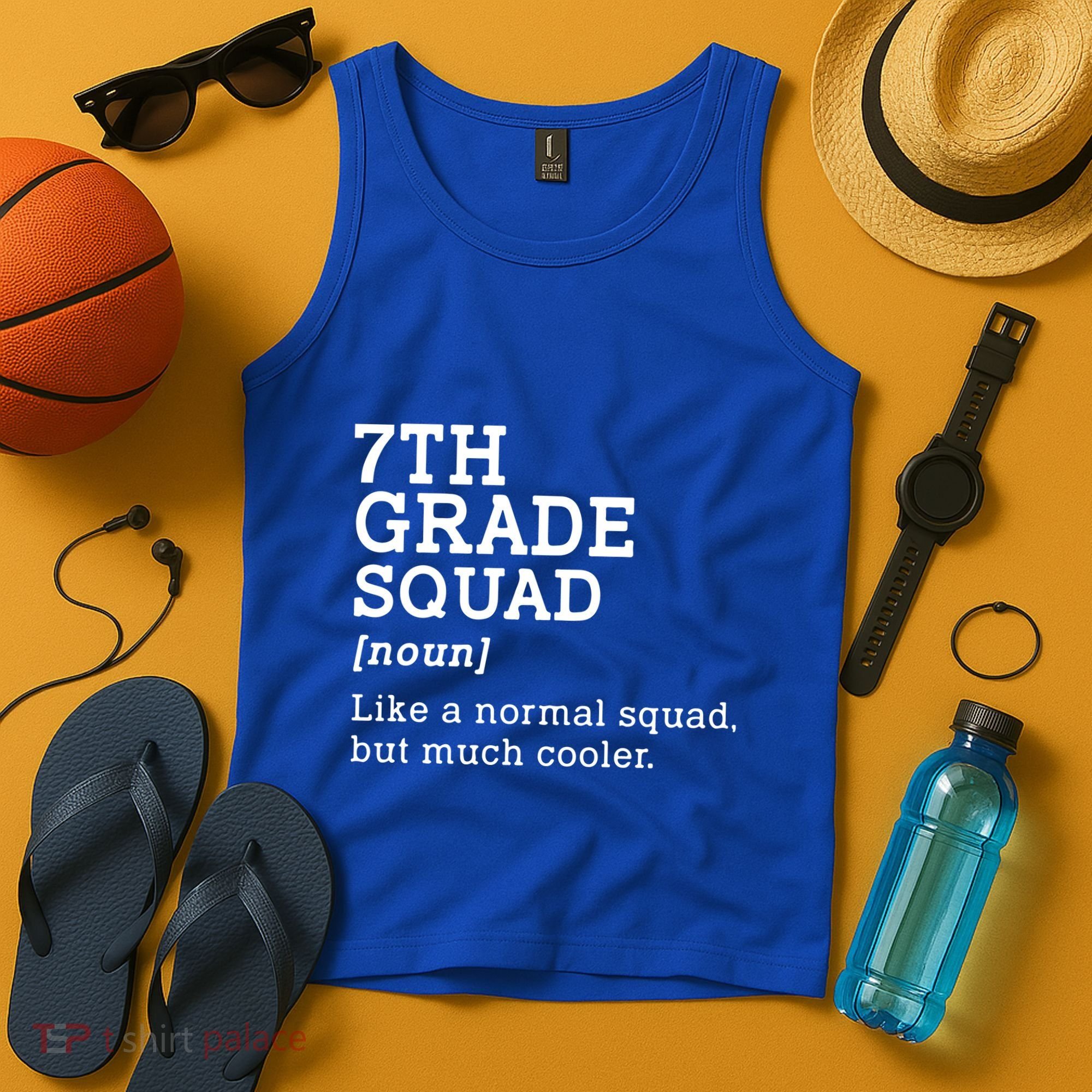 7th Seventh Grade Squad Student Teacher Back To School Gift Tank Top