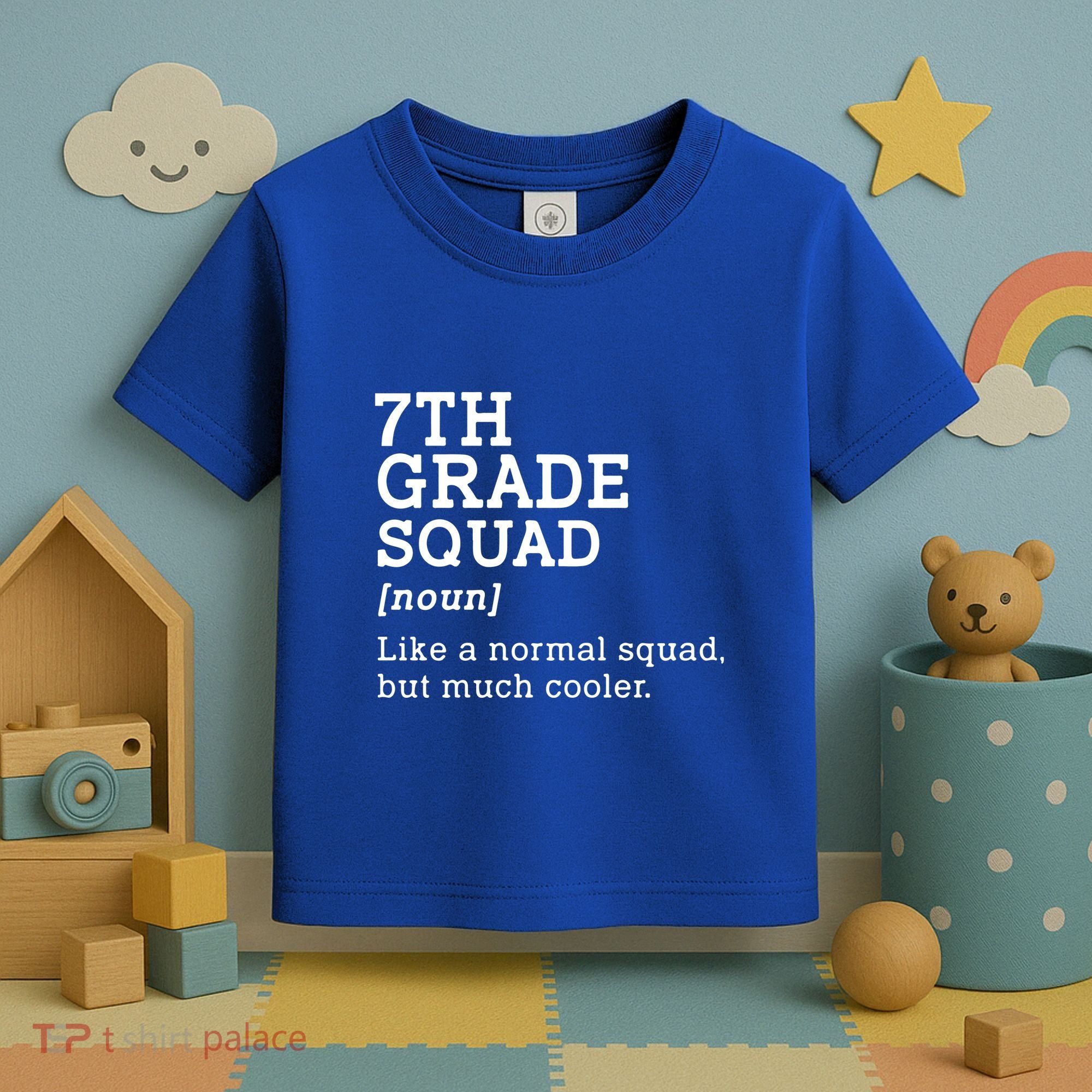 7th Seventh Grade Squad Student Teacher Back To School Gift Toddler T-Shirt