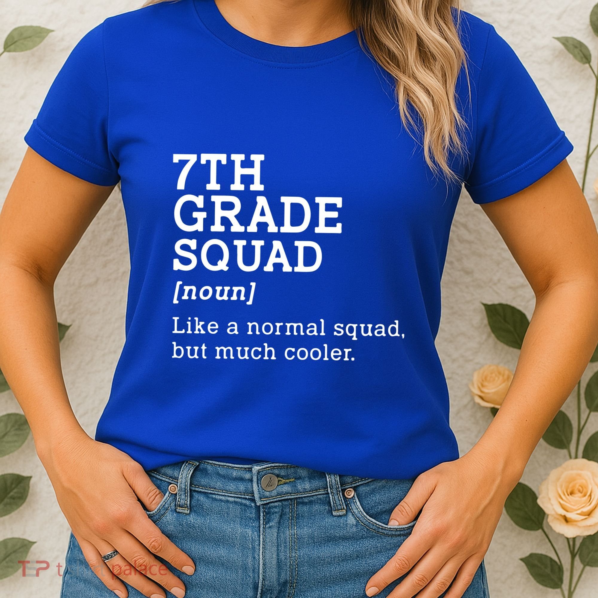 7th Seventh Grade Squad Student Teacher Back To School Gift Women's T-Shirt