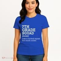 7th Seventh Grade Squad Student Teacher Back To School Gift Women's T-Shirt thumb 4