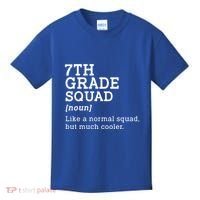 7th Seventh Grade Squad Student Teacher Back To School Gift Kids T-Shirt thumb 0