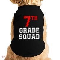 7th Seventh Grade Squad Back To School Teacher Gift Doggie Tank thumb 0