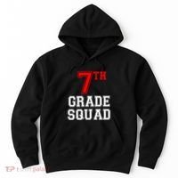 7th Seventh Grade Squad Back To School Teacher Gift Hoodie thumb 0
