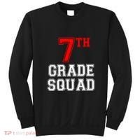 7th Seventh Grade Squad Back To School Teacher Gift Sweatshirt thumb 0