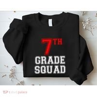 7th Seventh Grade Squad Back To School Teacher Gift Sweatshirt thumb 2