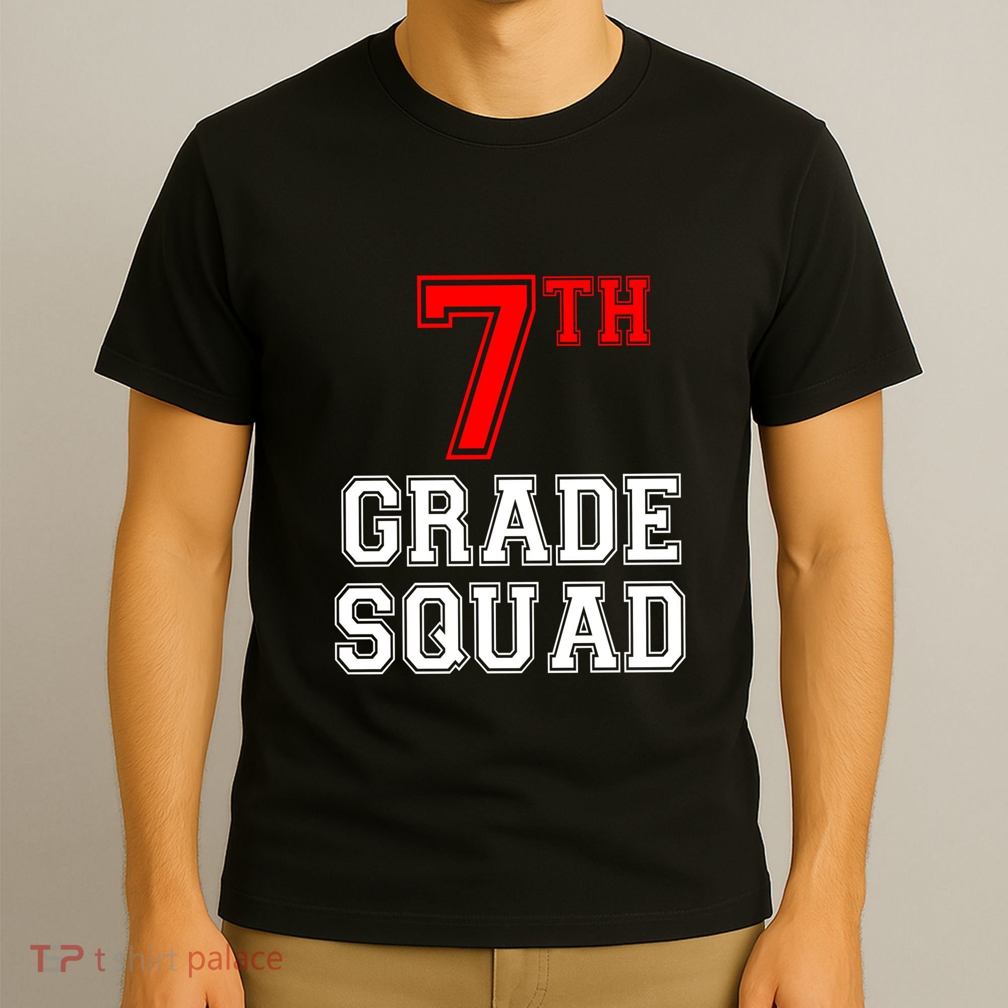 7th Seventh Grade Squad Back To School Teacher Gift T-Shirt