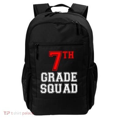 7th Seventh Grade Squad Back To School Teacher Gift Backpack