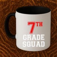 7th Seventh Grade Squad Back To School Teacher Gift Coffee Mug thumb 2