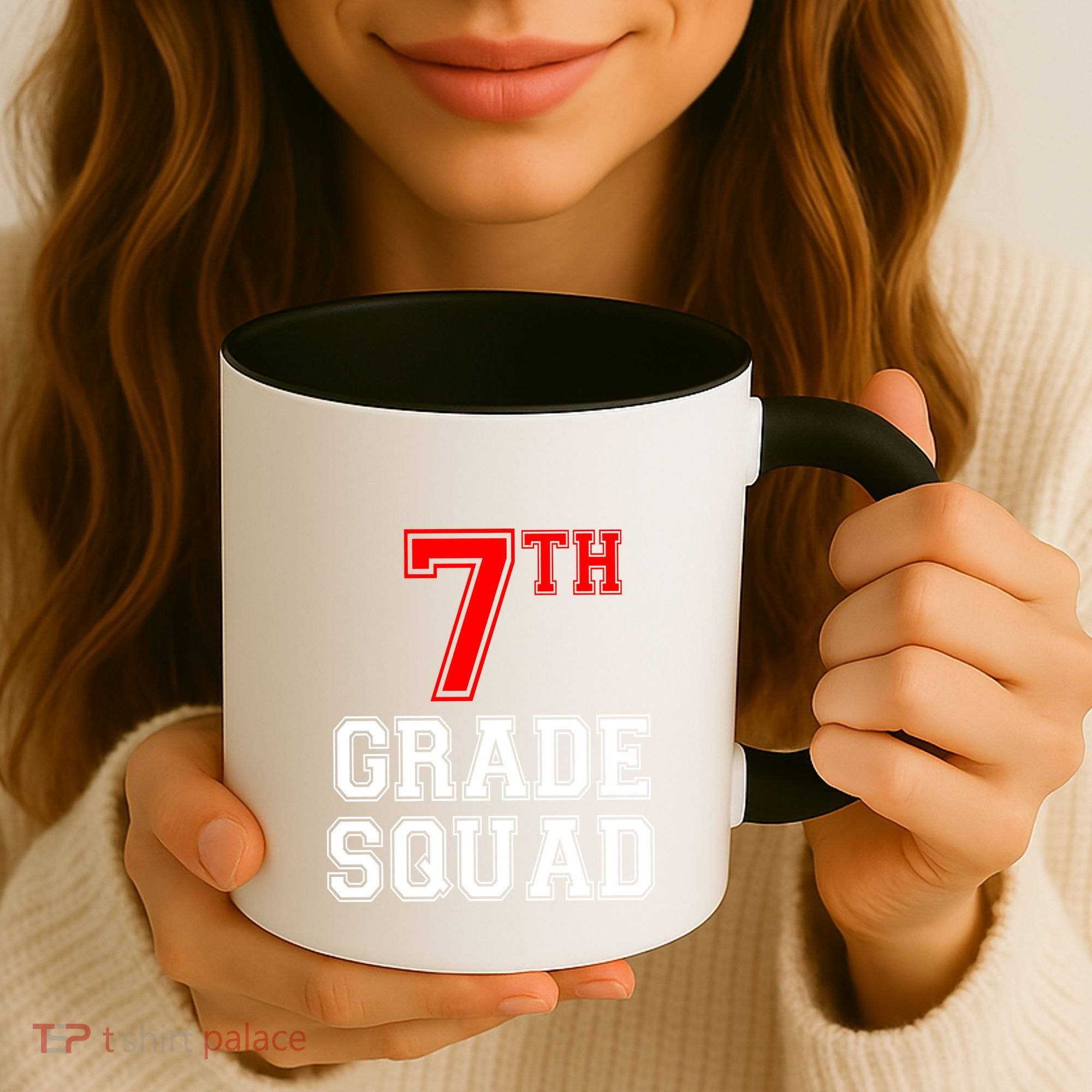 7th Seventh Grade Squad Back To School Teacher Gift Coffee Mug