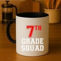 7th Seventh Grade Squad Back To School Teacher Gift Coffee Mug thumb 4