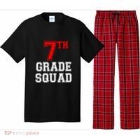 7th Seventh Grade Squad Back To School Teacher Gift Pajama Set thumb 0