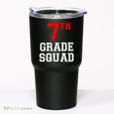 7th Seventh Grade Squad Back To School Teacher Gift Tumbler