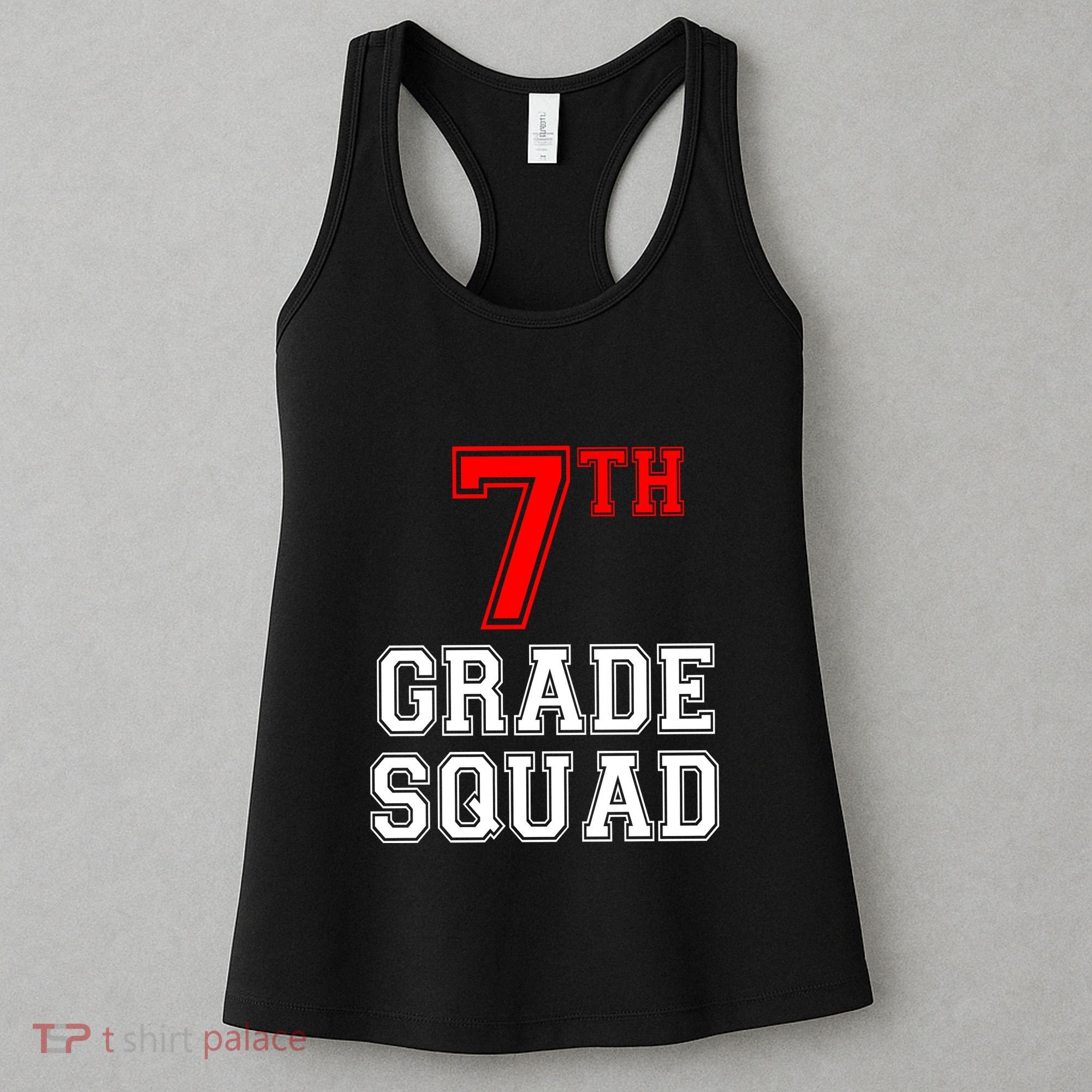 7th Seventh Grade Squad Back To School Teacher Gift Women's Tank Top