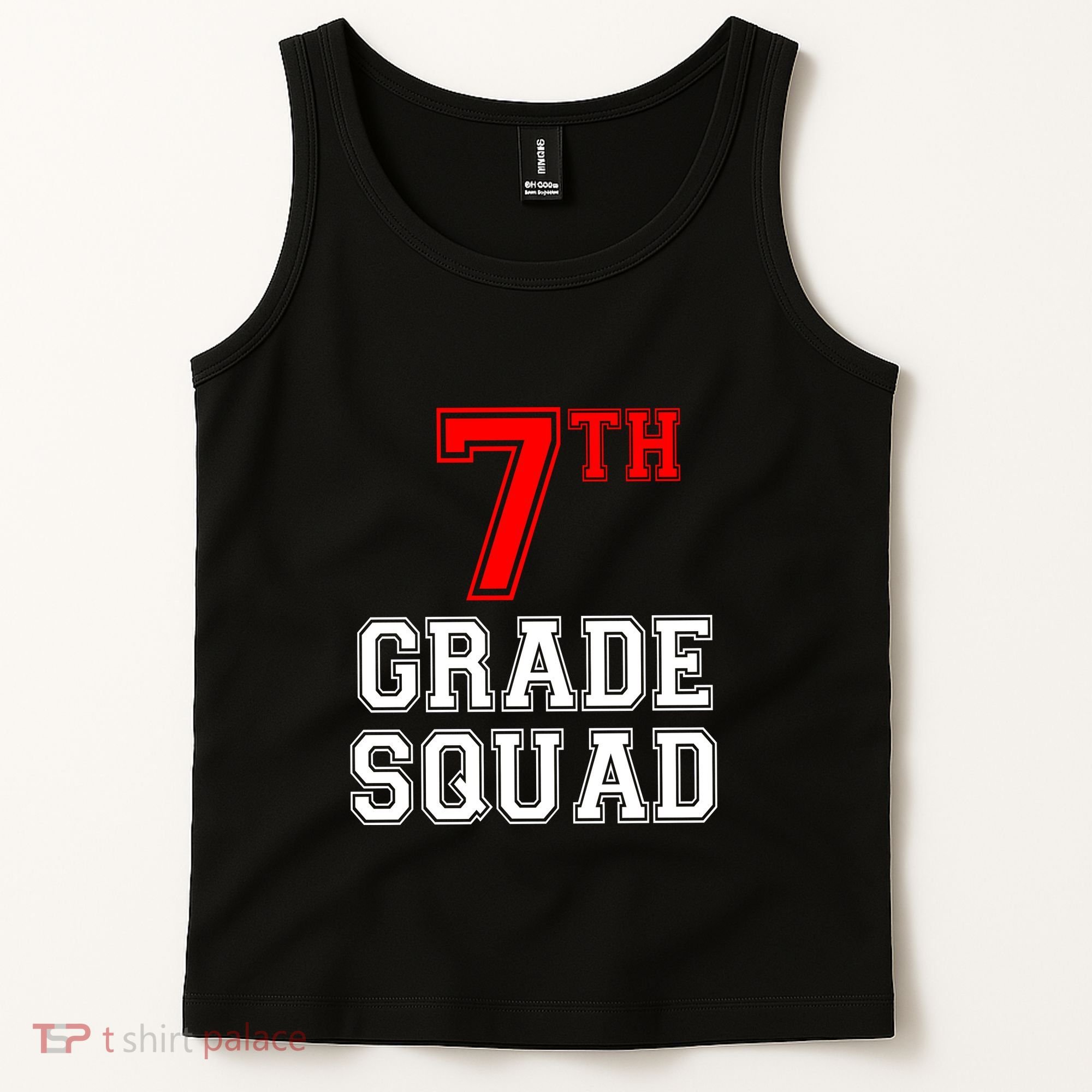 7th Seventh Grade Squad Back To School Teacher Gift Tank Top