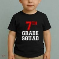 7th Seventh Grade Squad Back To School Teacher Gift Toddler T-Shirt thumb 2