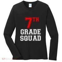 7th Seventh Grade Squad Back To School Teacher Gift Women's Long Sleeve Shirt thumb 0