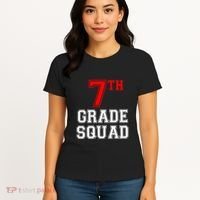 7th Seventh Grade Squad Back To School Teacher Gift Women's T-Shirt thumb 4