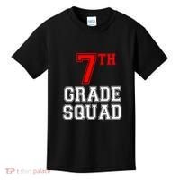 7th Seventh Grade Squad Back To School Teacher Gift Kids T-Shirt thumb 0