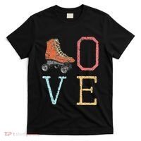 70s Skate Love Vintage Retro Roller Skating Gift T-Shirt thumb 0