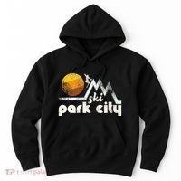 70s Style Ski Park City Utah Hoodie thumb 0