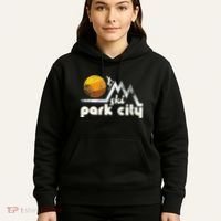 70s Style Ski Park City Utah Hoodie thumb 5