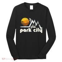 70s Style Ski Park City Utah Long Sleeve Shirt thumb 0