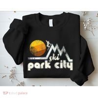 70s Style Ski Park City Utah Sweatshirt thumb 2
