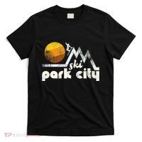 70s Style Ski Park City Utah T-Shirt thumb 0