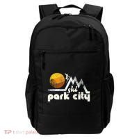 70s Style Ski Park City Utah Backpack thumb 0