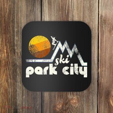 70s Style Ski Park City Utah Coaster