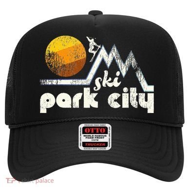70s Style Ski Park City Utah Hat