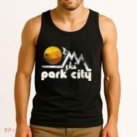 70s Style Ski Park City Utah Tank Top thumb 3