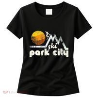 70s Style Ski Park City Utah Women's T-Shirt thumb 0