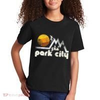 70s Style Ski Park City Utah Kids T-Shirt thumb 2
