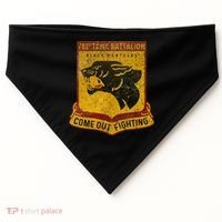 761st Tank Battalion USA-Made Doggie Bandana thumb 0