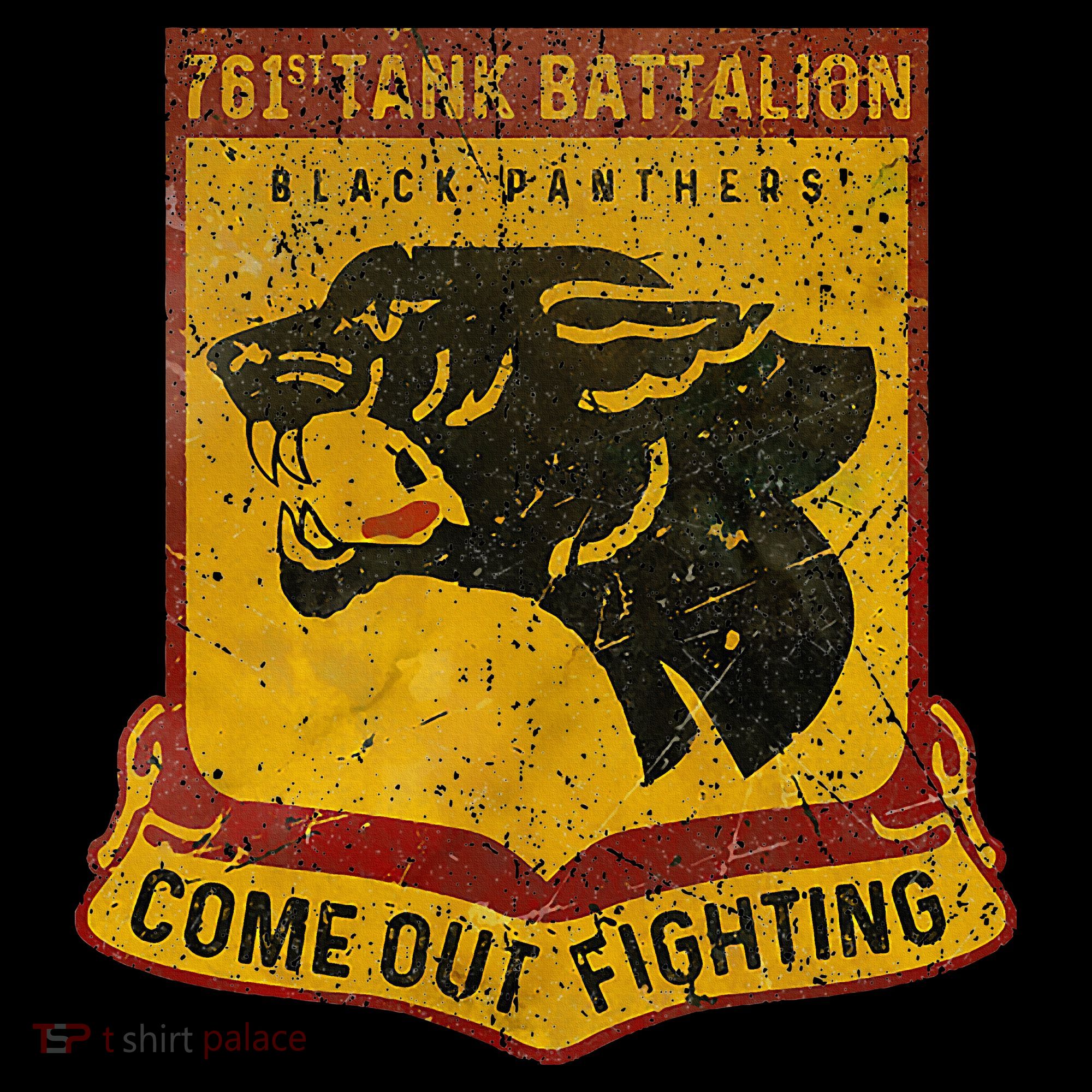 761st Tank Battalion Button