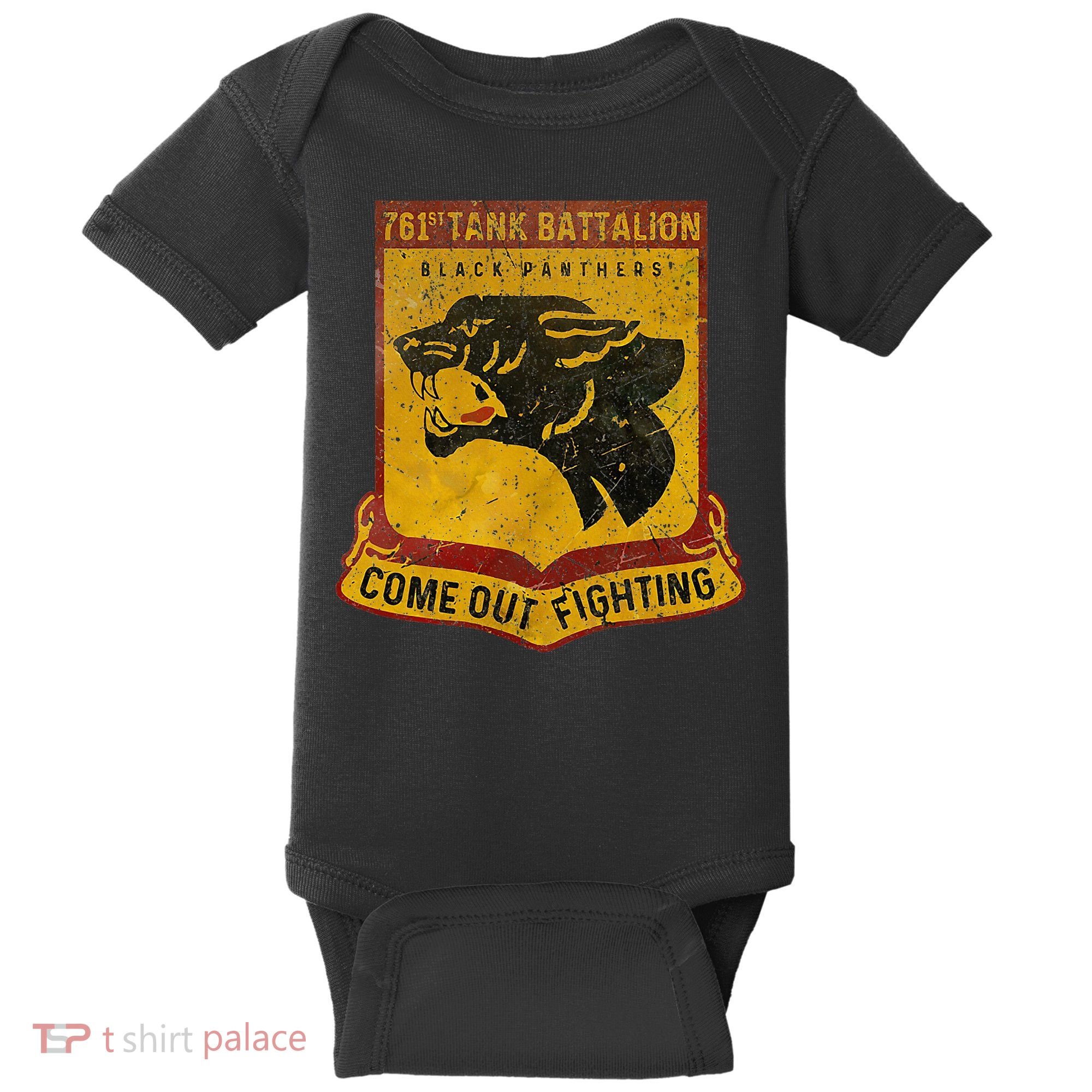 761st Tank Battalion Baby Bodysuit