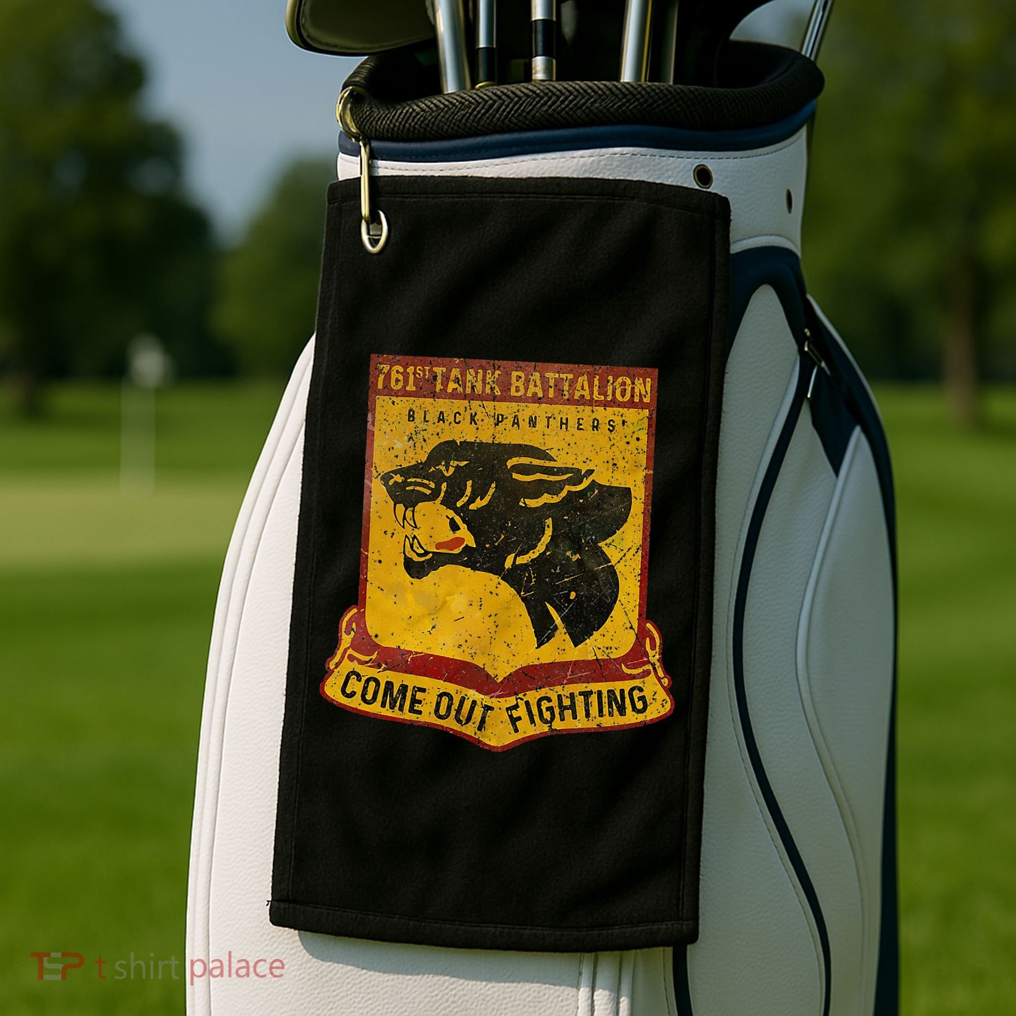 761st Tank Battalion Golf Towel