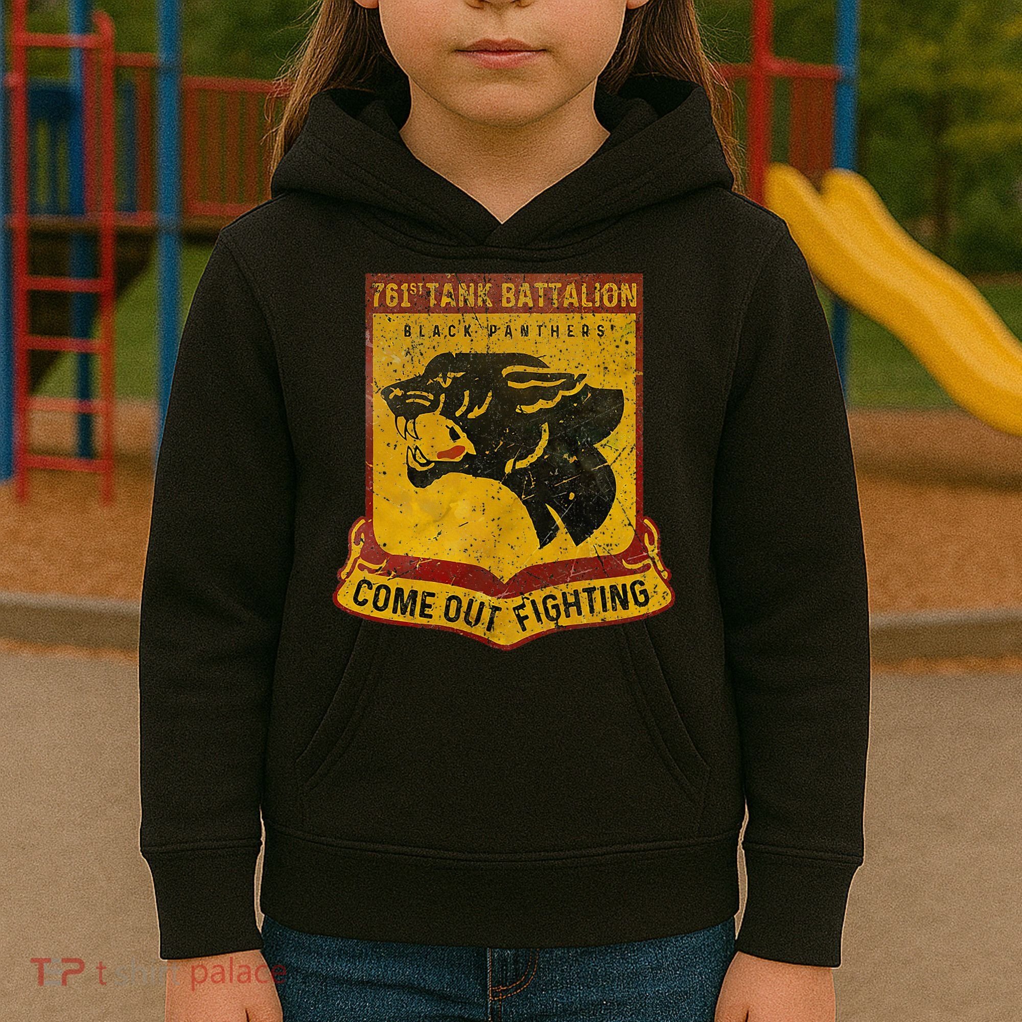 761st Tank Battalion Kids Hoodie