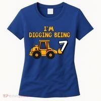 7th Birthday I'm Digging Being Seven Women's T-Shirt thumb 0