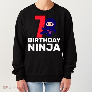 7th Birthday Ninja Women's Sweatshirt