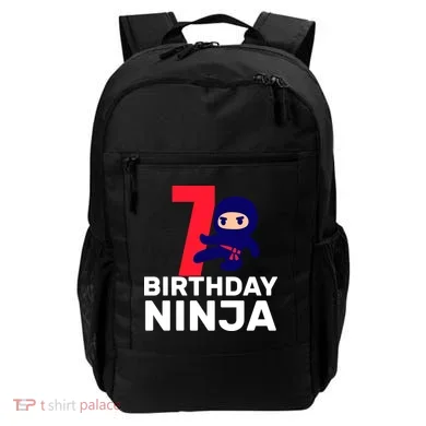 7th Birthday Ninja Backpack