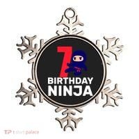 7th Birthday Ninja Ornament thumb 0