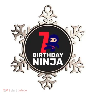 7th Birthday Ninja Ornament