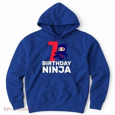 7th Birthday Ninja Hoodie