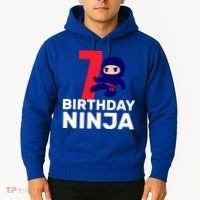 7th Birthday Ninja Hoodie thumb 2